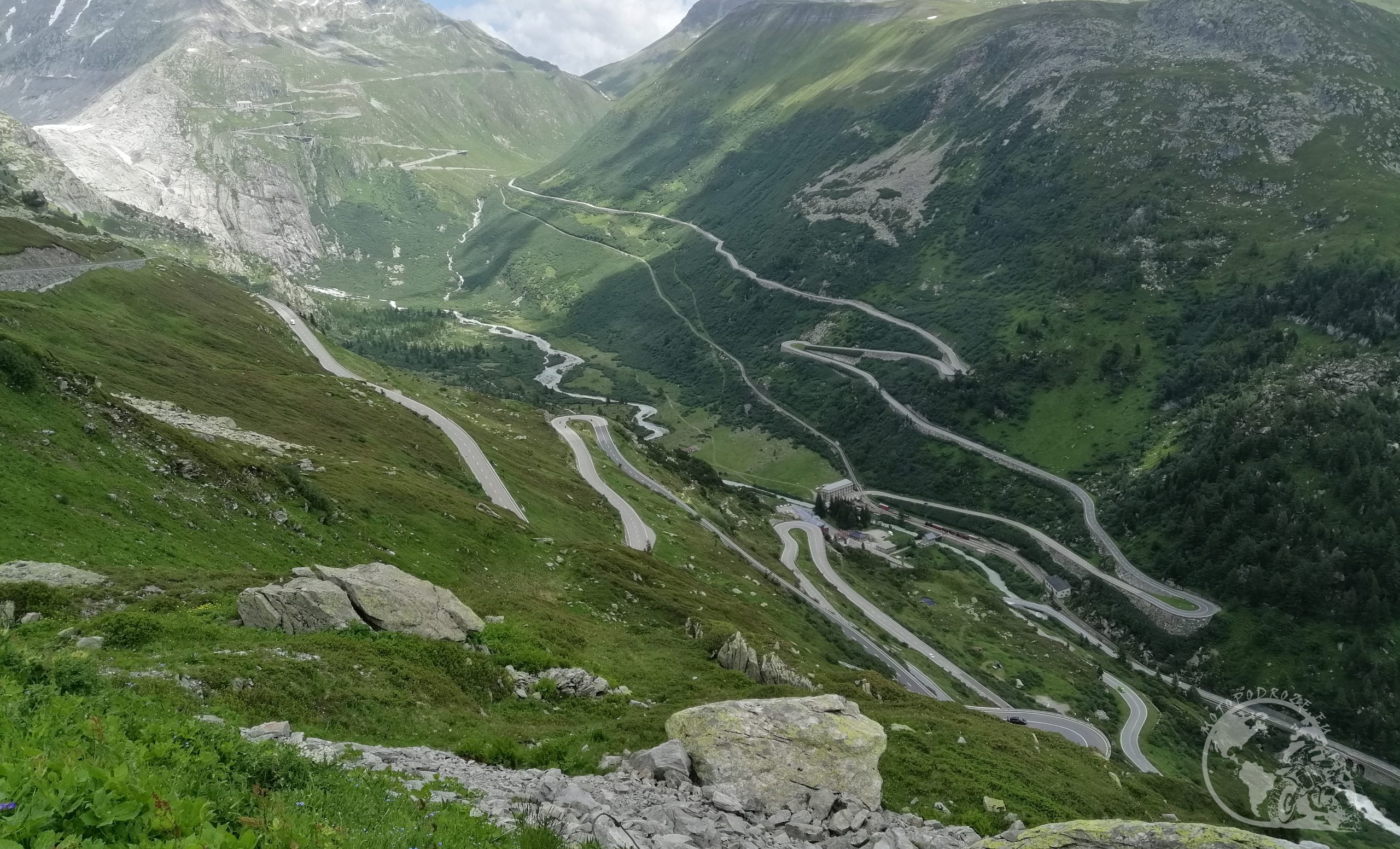 Przełęcze Szwajcarii i Włoch - Przełęcz Furkapass/Grimselpass